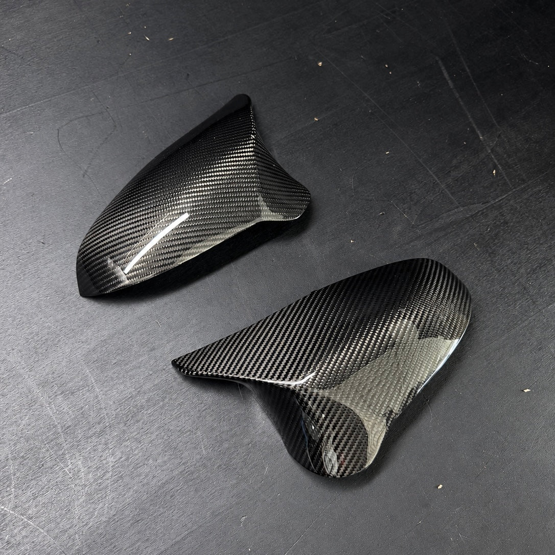 Side Mirror Caps in Carbon Fiber for BMW F87 M2 Competition by RSI c6