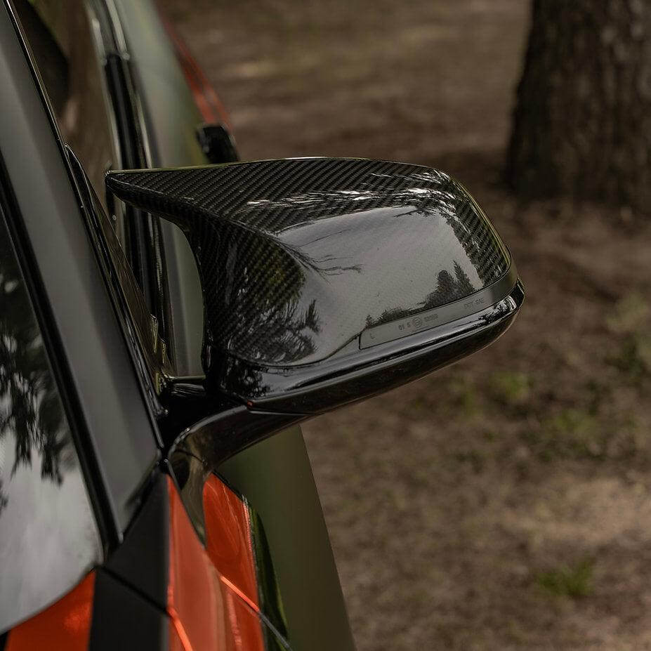 Side Mirror Caps in Carbon Fiber - BMW F87 M2 & M2 Competition - RSI c6