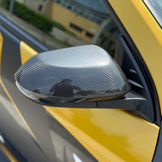 Side Mirror Caps in Gloss Carbon Fiber for Toyota GR Yaris mk1 & mk2 by RSI c6
