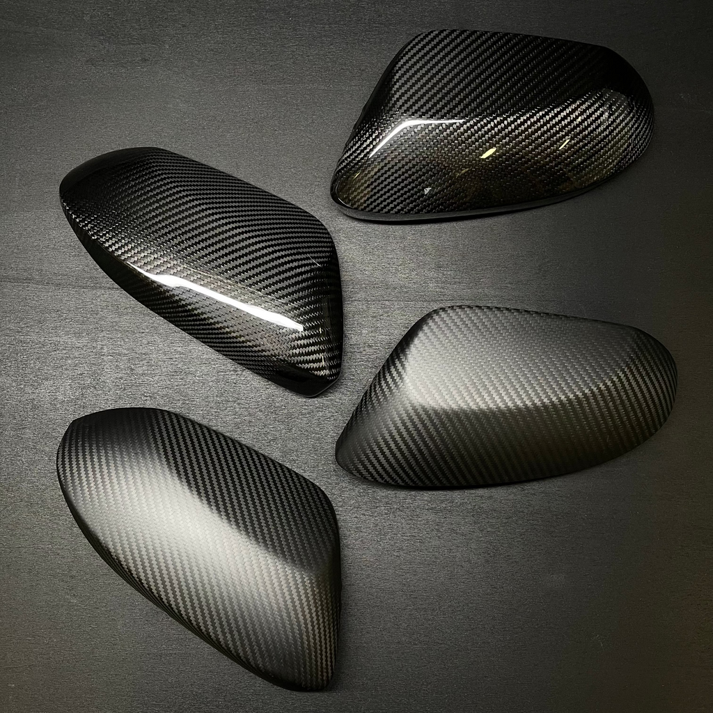Side Mirror Caps in Gloss Carbon Fiber for Toyota GR Yaris mk1 & mk2 by RSI c6