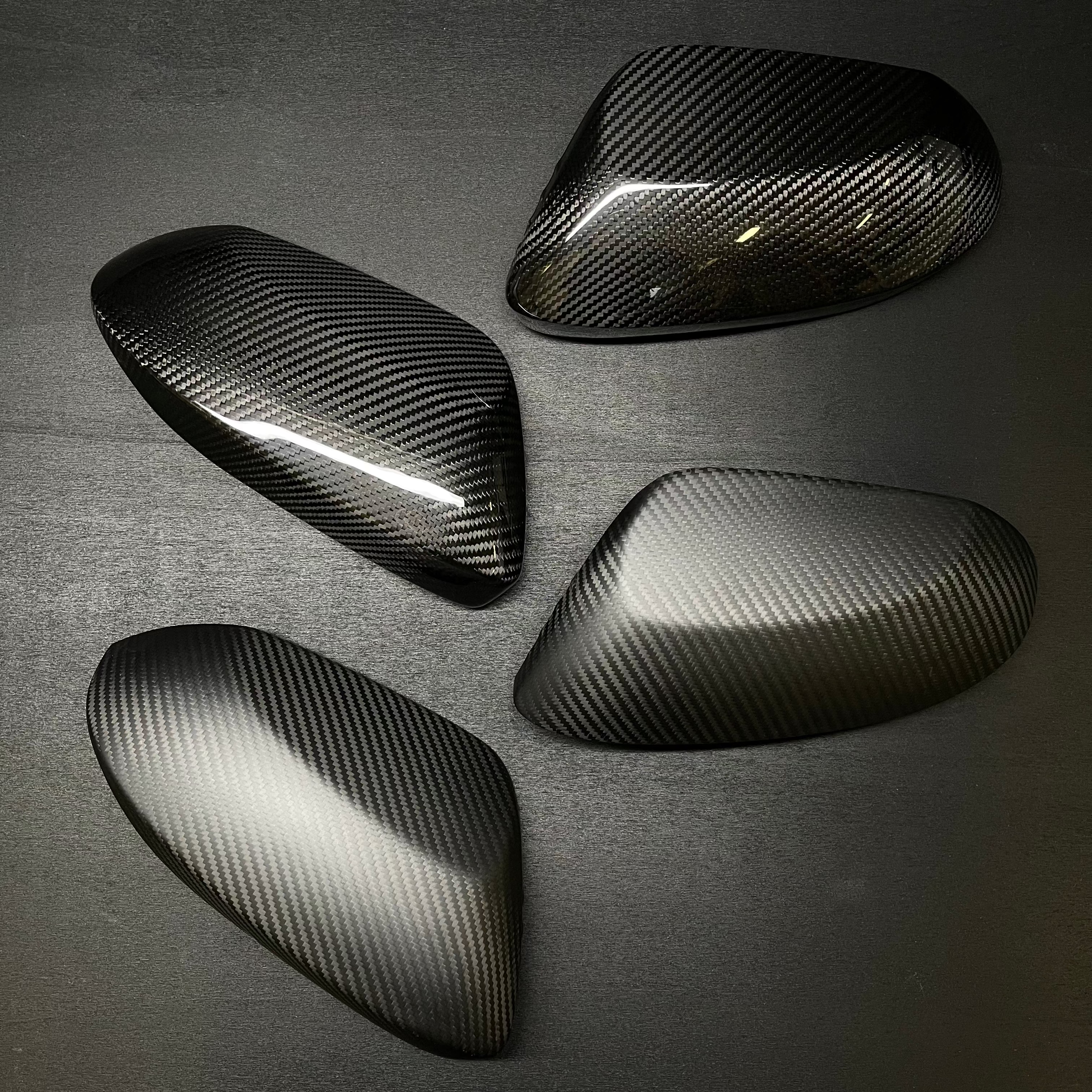 Side Mirror Caps in Gloss Carbon Fiber for Toyota GR Yaris mk1 & mk2 by RSI c6
