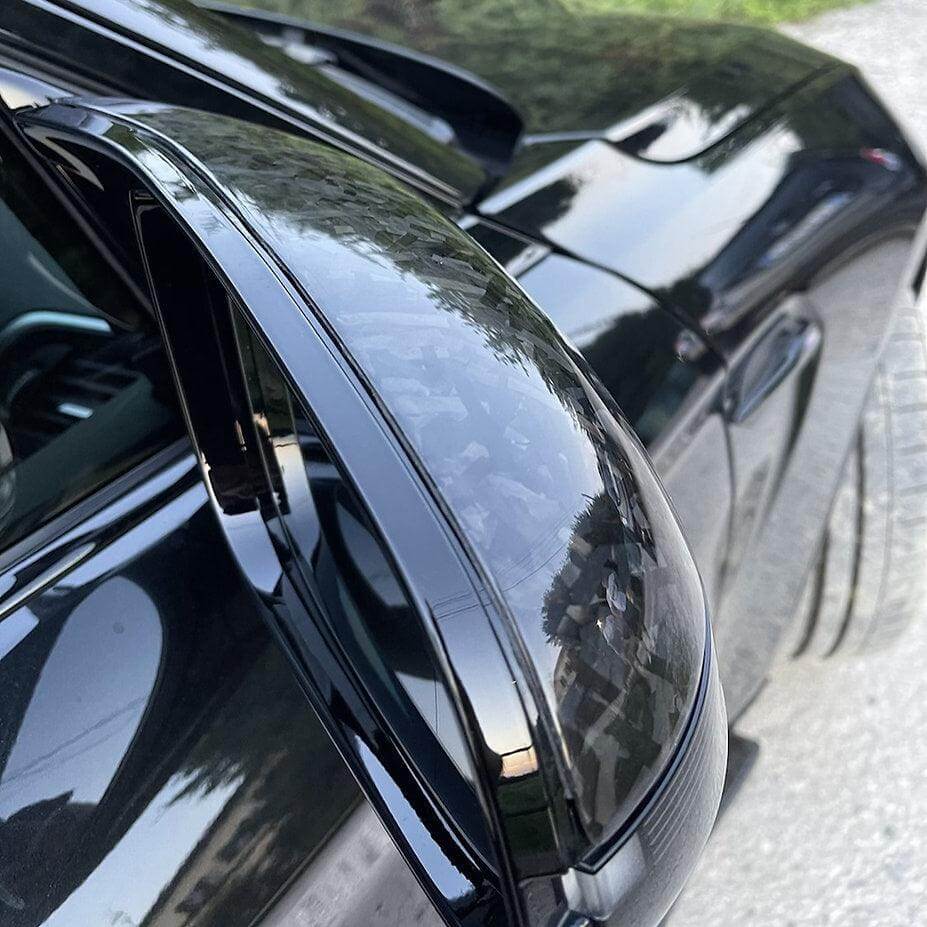 Side Mirror Caps in Forged Carbon Fiber - BMW F87 M2 & M2 Competition - RSI c6