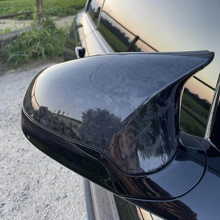 Side Mirror Caps in Forged Carbon Fiber - BMW F87 M2 & M2 Competition - RSI c6