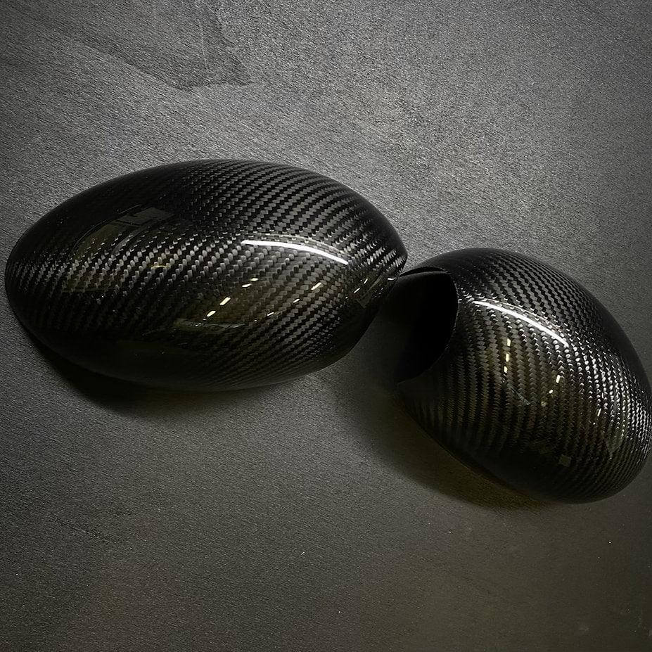 Side Mirror Caps in Carbon Fiber - MINI R55 / R56 / R57 / R58 / R59 / R60 / R61 - RSI c6