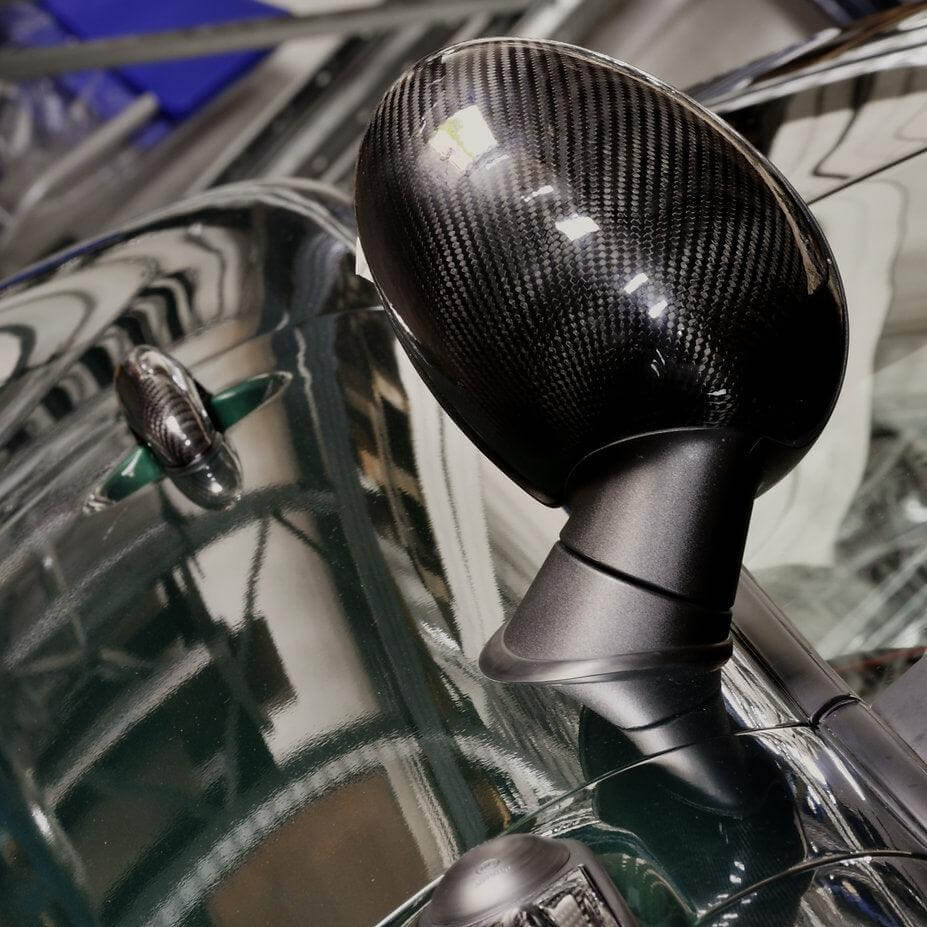 Side Mirror Caps in Carbon Fiber - MINI R55 / R56 / R57 / R58 / R59 / R60 / R61 - RSI c6