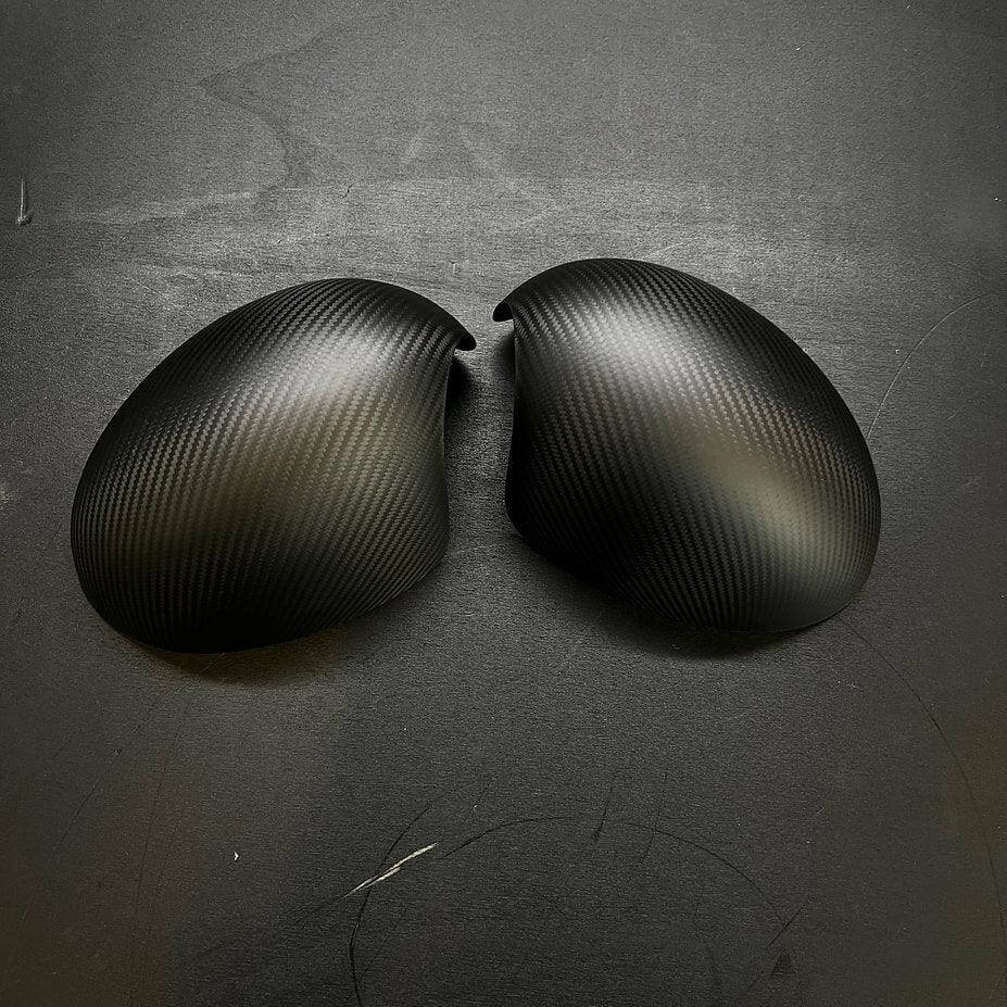 Side Mirror Caps in Carbon Fiber - MINI R55 / R56 / R57 / R58 / R59 / R60 / R61 - RSI c6