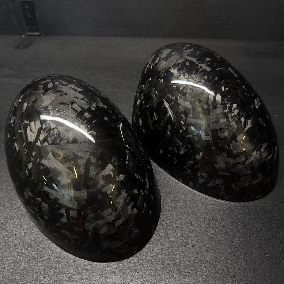 Side Mirror Caps in Forged Carbon Fiber - MINI R55 / R56 / R57 / R58 / R60 / R61 - RSI c6
