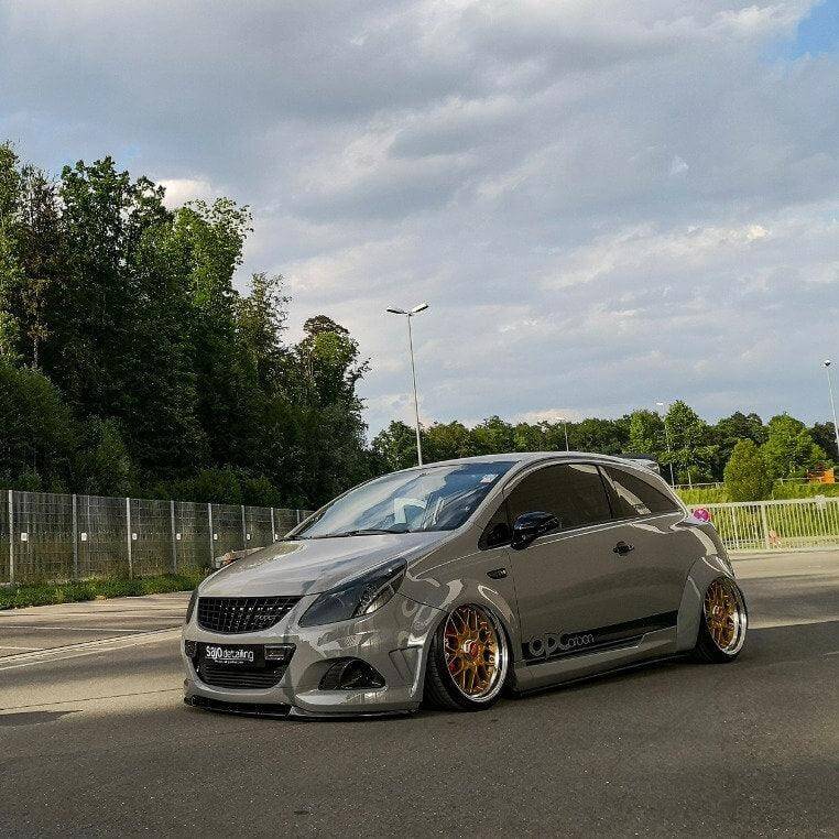 Wide Arches in Carbon Fiber - Opel/Vauxhall Corsa D OPC - RSI c6