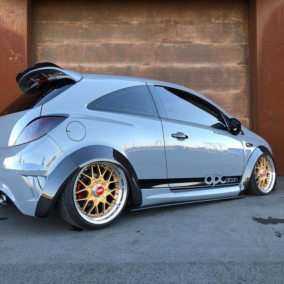 Wide Arches in Carbon Fiber - Opel/Vauxhall Corsa D OPC - RSI c6