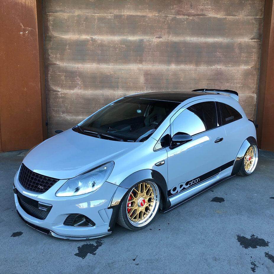 Wide Arches in Carbon Fiber - Opel/Vauxhall Corsa D OPC - RSI c6