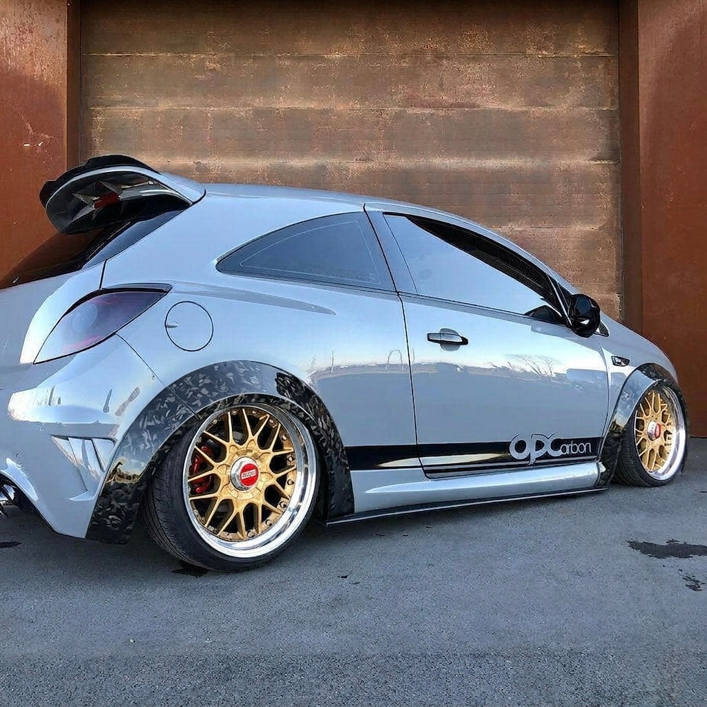 Forged Carbon Wide Arches for Opel/Vauxhall Corsa D – RSI c6