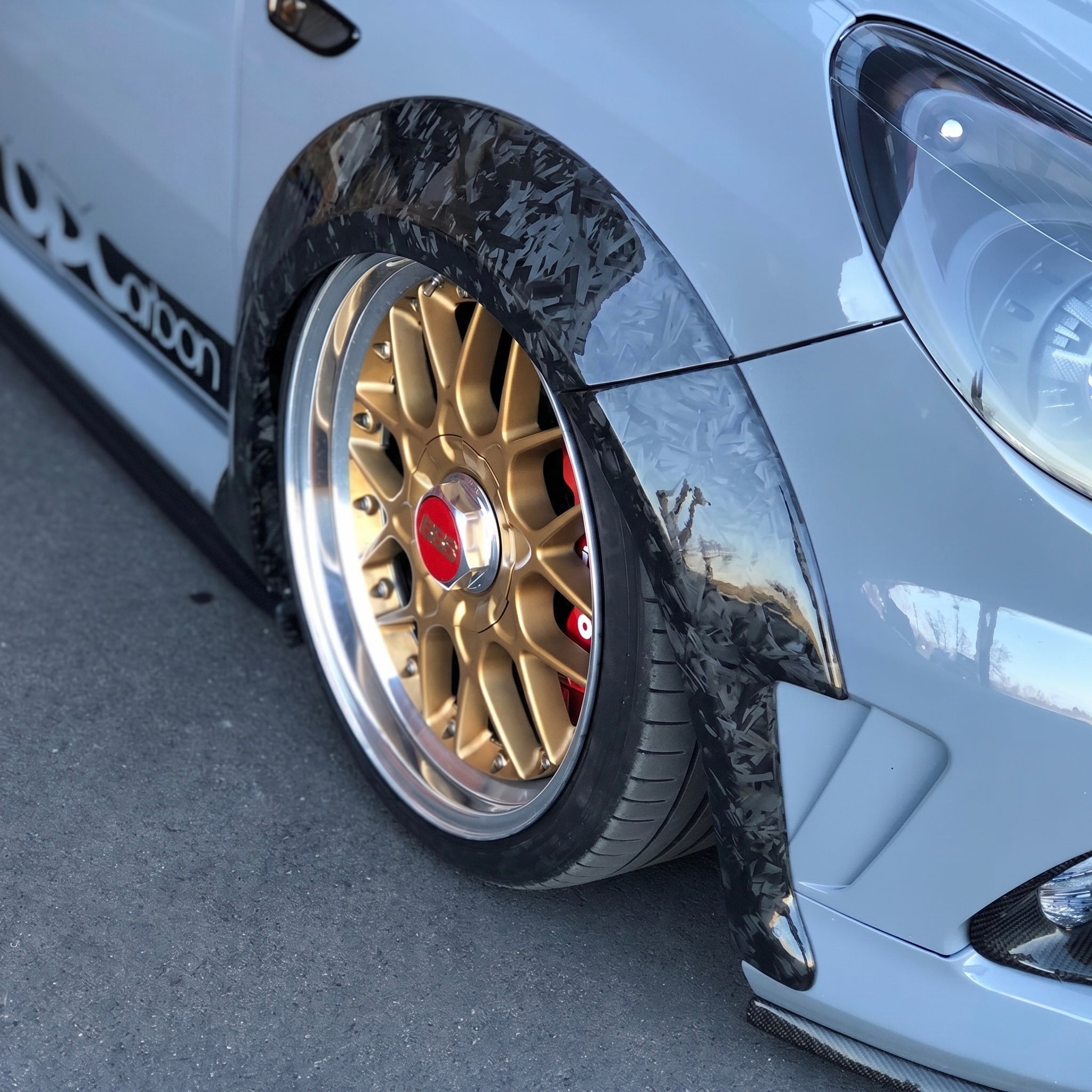 Forged Carbon Wide Arches for Opel/Vauxhall Corsa D – RSI c6