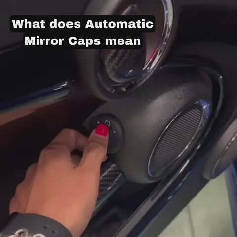 Side Mirror Caps in Carbon Fiber for MINI R55 / R56 / R57 / R58 / R59 / R60 / R61 by RSI c6