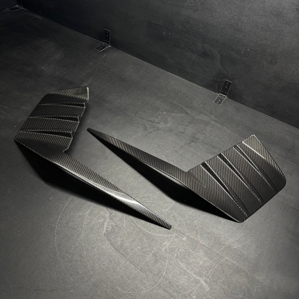 Rear Air Bumper Insert in Carbon Fiber - BMW M2 G87 - RSI c6