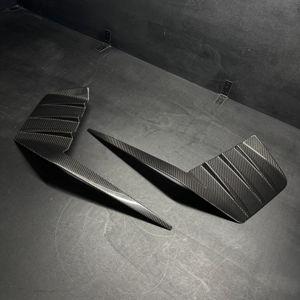 Rear Air Bumper Insert in Fibra de carbono - BMW M2 G87 - RSI c6