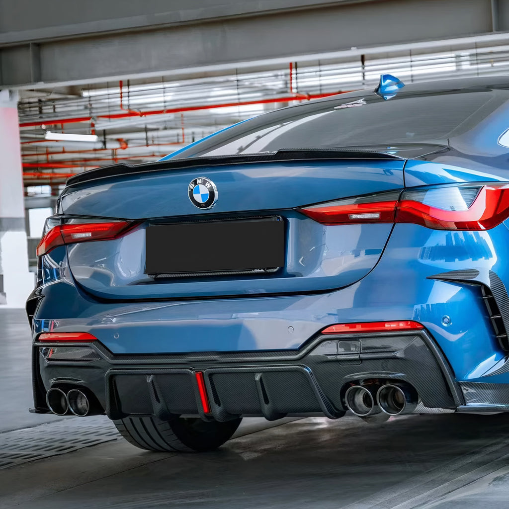 Rear Diffuser in Carbon Fiber for BMW 4 Series G22/G23 430i and M440i by RSI c6