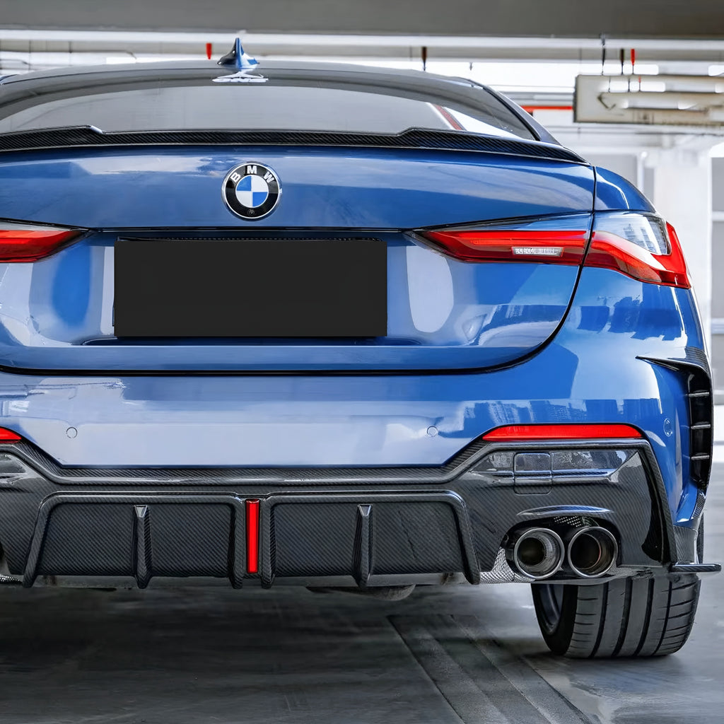 Rear Diffuser in Carbon Fiber for BMW 4 Series G22/G23 430i and M440i by RSI c6