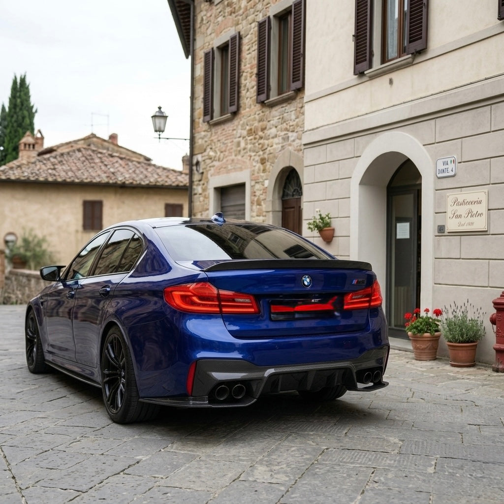 Rear Diffuser in Carbon Fiber for BMW M5 F90 by RSI c6