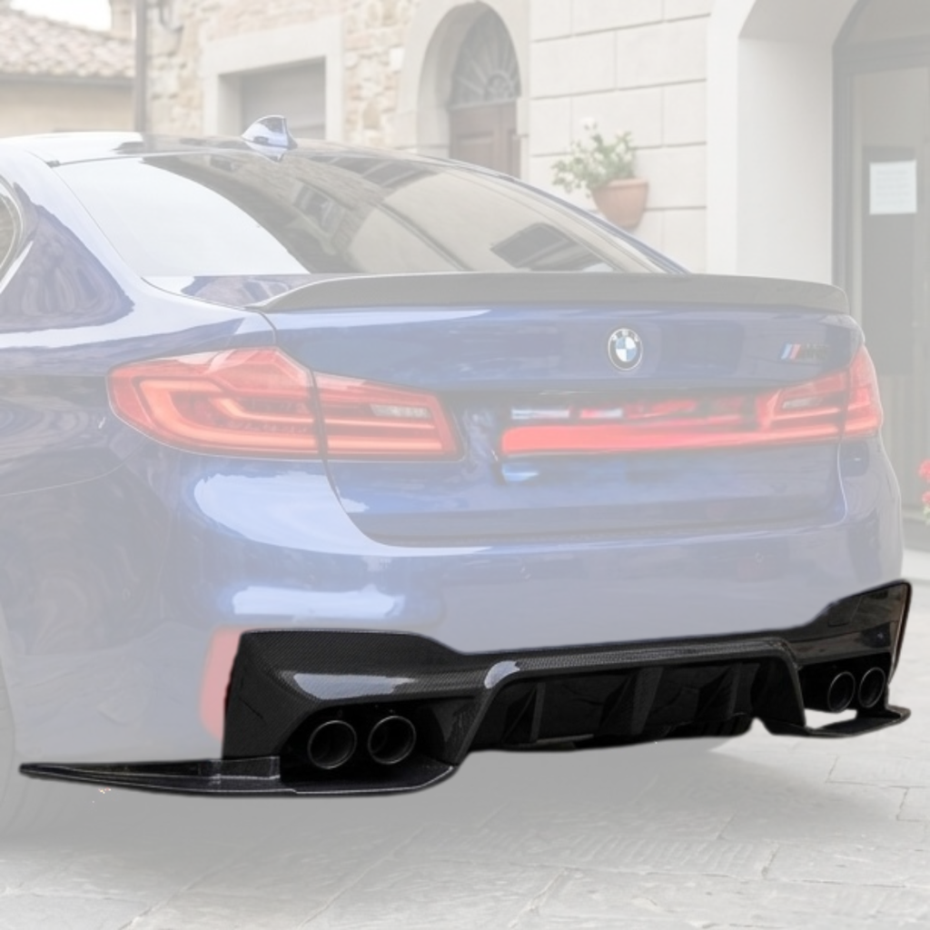 Rear Diffuser in Carbon Fiber for BMW M5 F90 by RSI c6