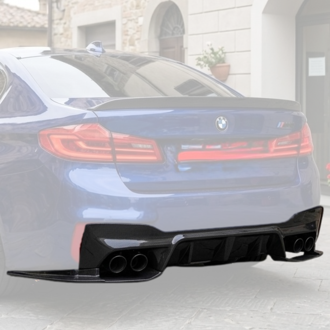 Rear Diffuser in Carbon Fiber for BMW M5 F90 by RSI c6