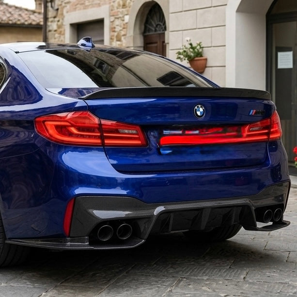 Rear Diffuser in Carbon Fiber for BMW M5 F90 by RSI c6