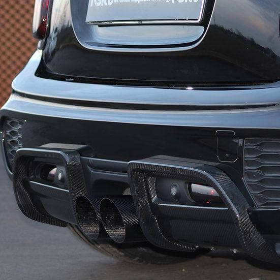 Carbon Fiber Rear Diffuser Cover MINI JCW PRO F56 | RSI c6