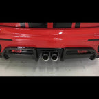 Rear Diffuser Cover in Carbon Fiber - MINI F55 / F56 / F57 JCW PRO Bumper - RSI c6