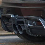 Rear Diffuser Cover in Carbon Fiber - MINI F55 / F56 / F57 JCW PRO Bumper - RSI c6