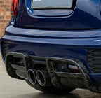 Rear Diffuser Cover in Forged Carbon for MINI F55 / F56 / F57 JCW PRO Bumper by RSI c6