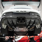 Rear Lower Diffuser with Fins in Carbon Fiber for PORSCHE 911 GT3 RS (992) by RSI c6