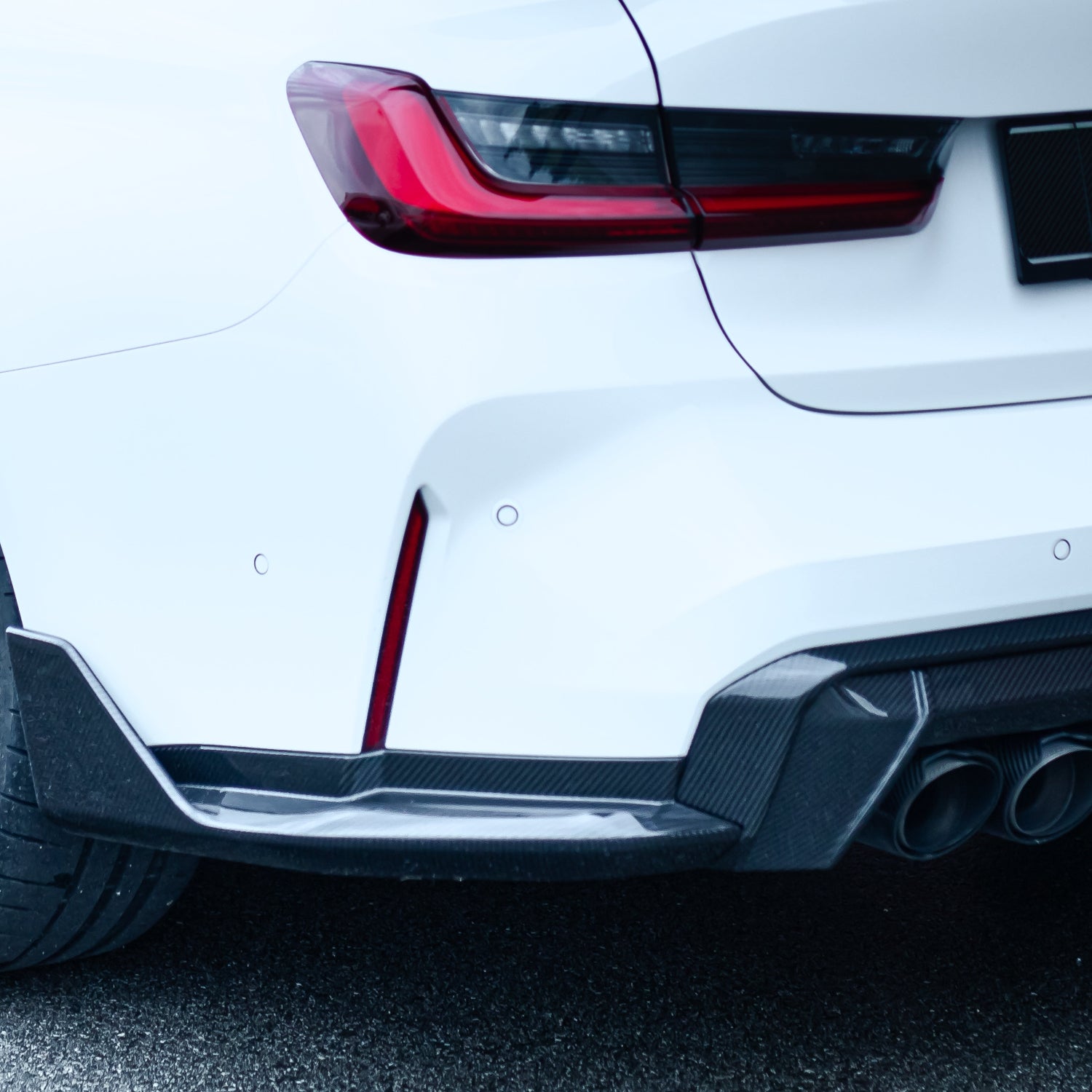 Rear Extractor in Carbon Fiber for BMW M3 G80 G81/M4 G82 G83 by RSI c6