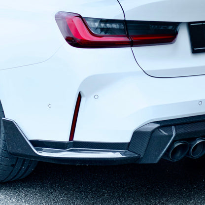 Rear Extractor Diffuser in Carbon Fiber for BMW M3 G80 G81/M4 G82 G83 by RSI c6