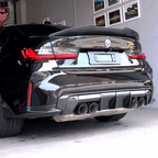 Rear Extractor in Carbon Fiber - BMW M3 G80 G81/M4 G82 G83 - RSI c6