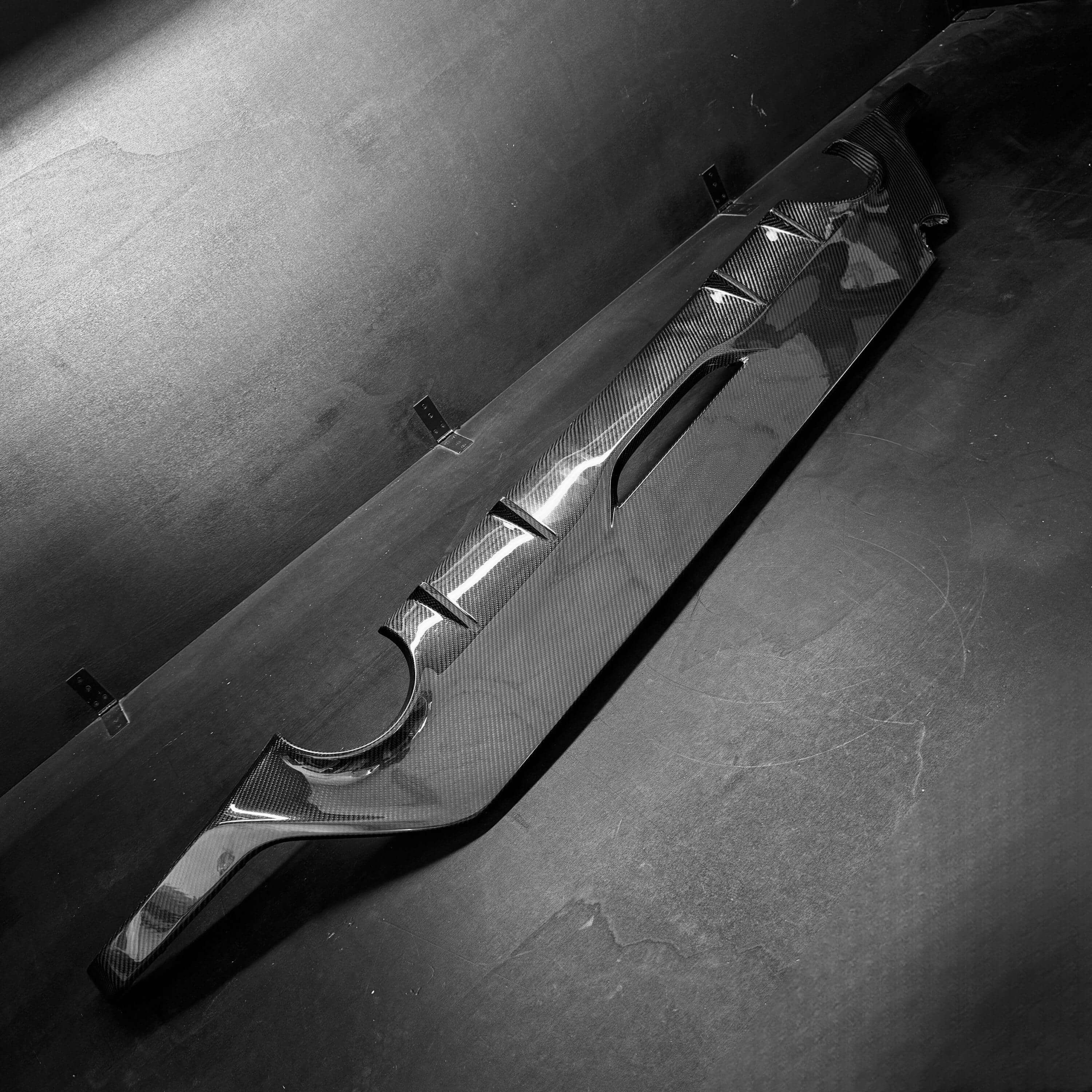 Rear Diffuser in Carbon Fiber - Toyota GR Yaris - RSI c6