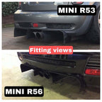 Rear Extractor in Carbon Fiber - MINI R50 / R52 / R53 / R56 / R57 / R58 / R59 - RSI c6