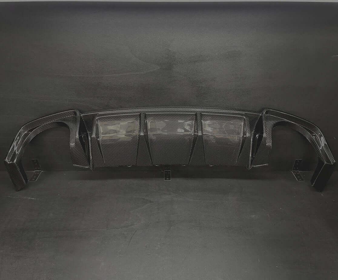 Rear Extractor in Carbon Fiber - AUDI TT / TTS / TT RS Pre FL 8S Mk3 - RSI c6