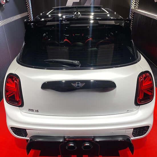 Rear Extractor Diffuser "CHALLENGE" in Carbon Fiber - MINI F55 / F56 / F57 - RSI c6