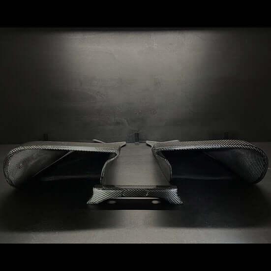 Rear Extractor Diffuser "PRO" in Carbon Fiber - MINI F55 / F56 / F57 - RSI c6