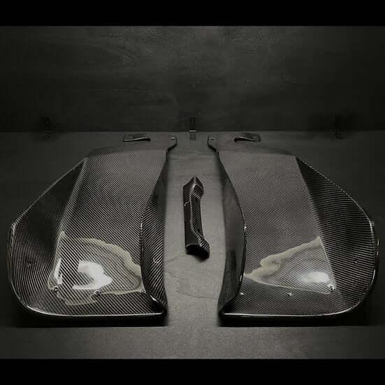 Rear Extractor Diffuser "PRO" in Carbon Fiber - MINI F55 / F56 / F57 - RSI c6