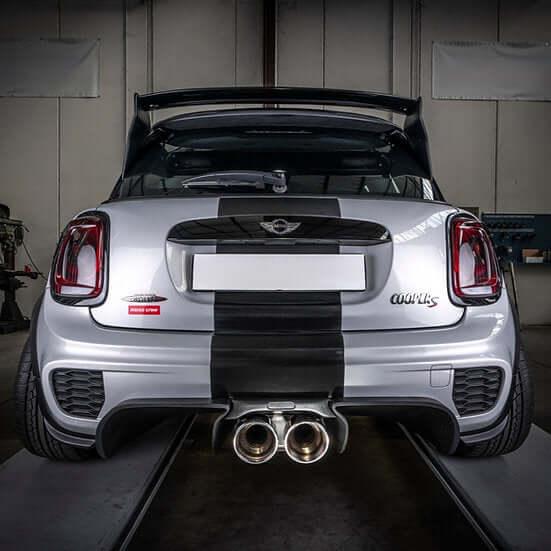 Rear Extractor Diffuser "PRO" in Carbon Fiber - MINI F55 / F56 / F57 - RSI c6