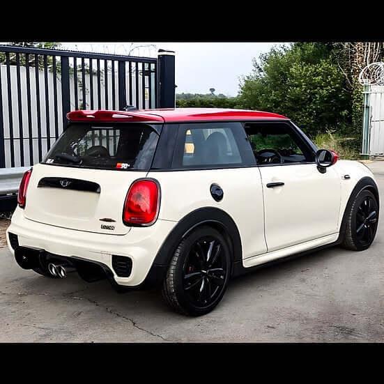 Rear Extractor Diffuser "PRO" in Carbon Fiber - MINI F55 / F56 / F57 - RSI c6