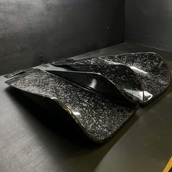 Rear Extractor Diffuser "PRO" in Forged Carbon - MINI F55 / F56 / F57 - RSI c6