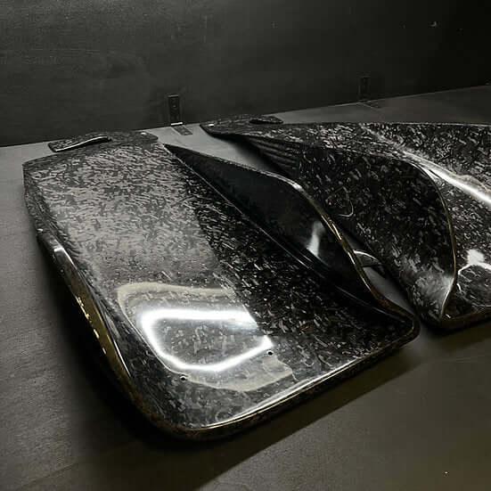 Rear Extractor Diffuser "PRO" in Forged Carbon - MINI F55 / F56 / F57 - RSI c6