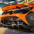 Rear Extractor Fins in Carbon Fiber - MCLAREN 720S - RSI c6