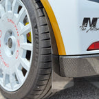 Rear Mud Flaps in Carbon Fiber for Toyota GR Yaris by RSI c6