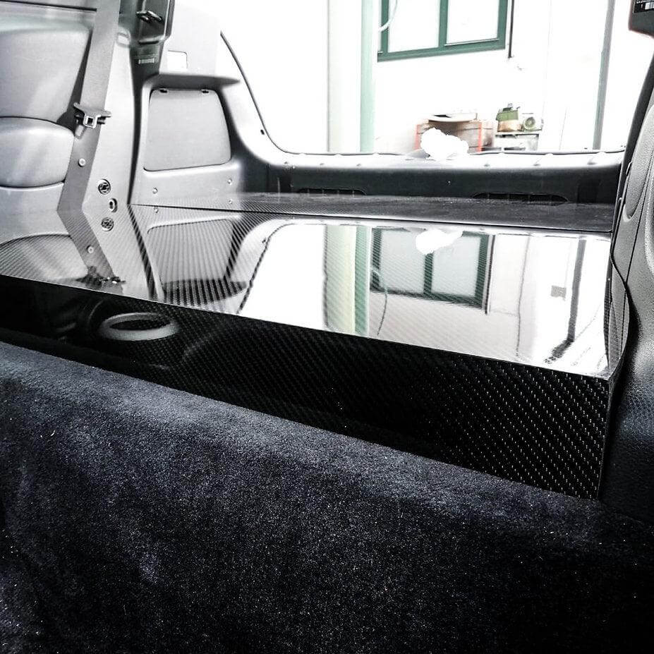 Rear Seat Delete in Carbon Fiber - MINI R50 / R52 / R53 / R56 - RSI c6