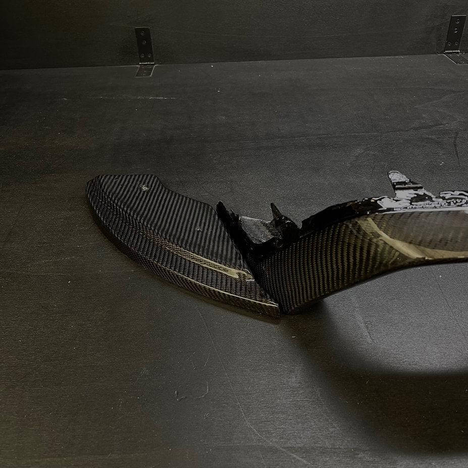 Rear Spats in Carbon Fiber - AUDI TT RS Pre FL 8S Mk3 - RSI c6