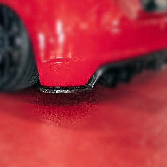 Rear Spats in Forged Carbon Fiber - AUDI TT RS Pre FL 8S Mk3 - RSI c6