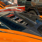 Rear Trunk Fin Shark in Carbon Fiber - MCLAREN 720S - RSI c6