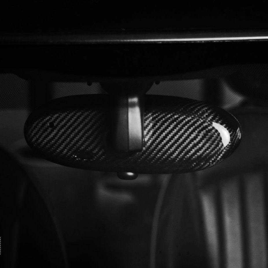 Rearview Mirror in Carbon Fiber - MINI R55 / R56 - RSI c6